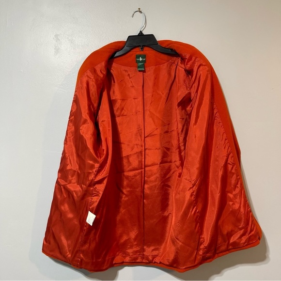 HUNT CLUB WOMEN'S BLAZER JACKET SIZE 8 100% WOOL TWO POCKET LINED Vintage 90’ - Picture 4 of 12